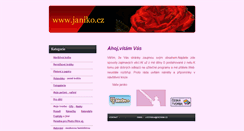 Desktop Screenshot of janiko.cz
